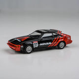 Para64 1/64 1984 Toyota Celica Supra Advan Black & Red