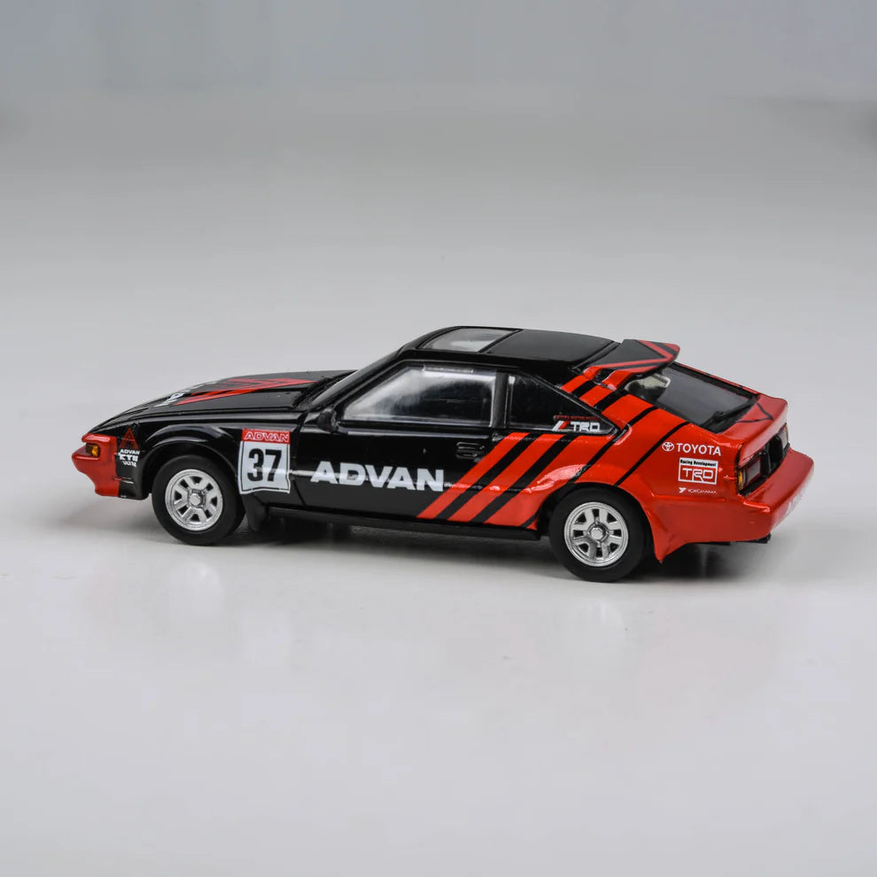 Para64 1/64 1984 Toyota Celica Supra Advan Black & Red