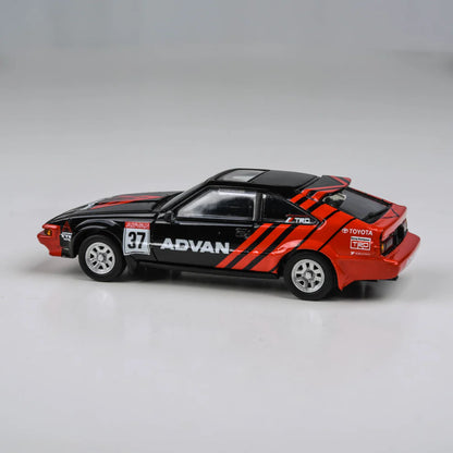 Para64 1/64 1984 Toyota Celica Supra Advan Black & Red