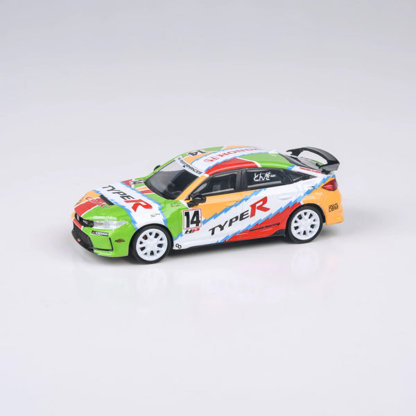 Para64 1/64 2023 Honda Civic Type R FL5 JACCS Livery Green & White