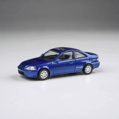 Para64 1/64 1999 Honda Civic Coupe Electron Blue Pearl Blue - PA-55629