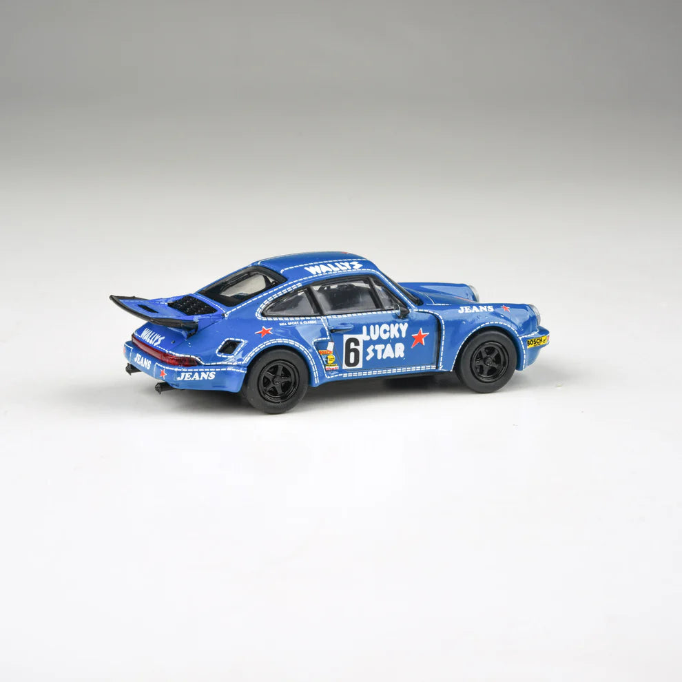Para64 1/64 Porsche 911 Carrera RSR 3.0 Kremer Racing Wallys Jeans Blue
