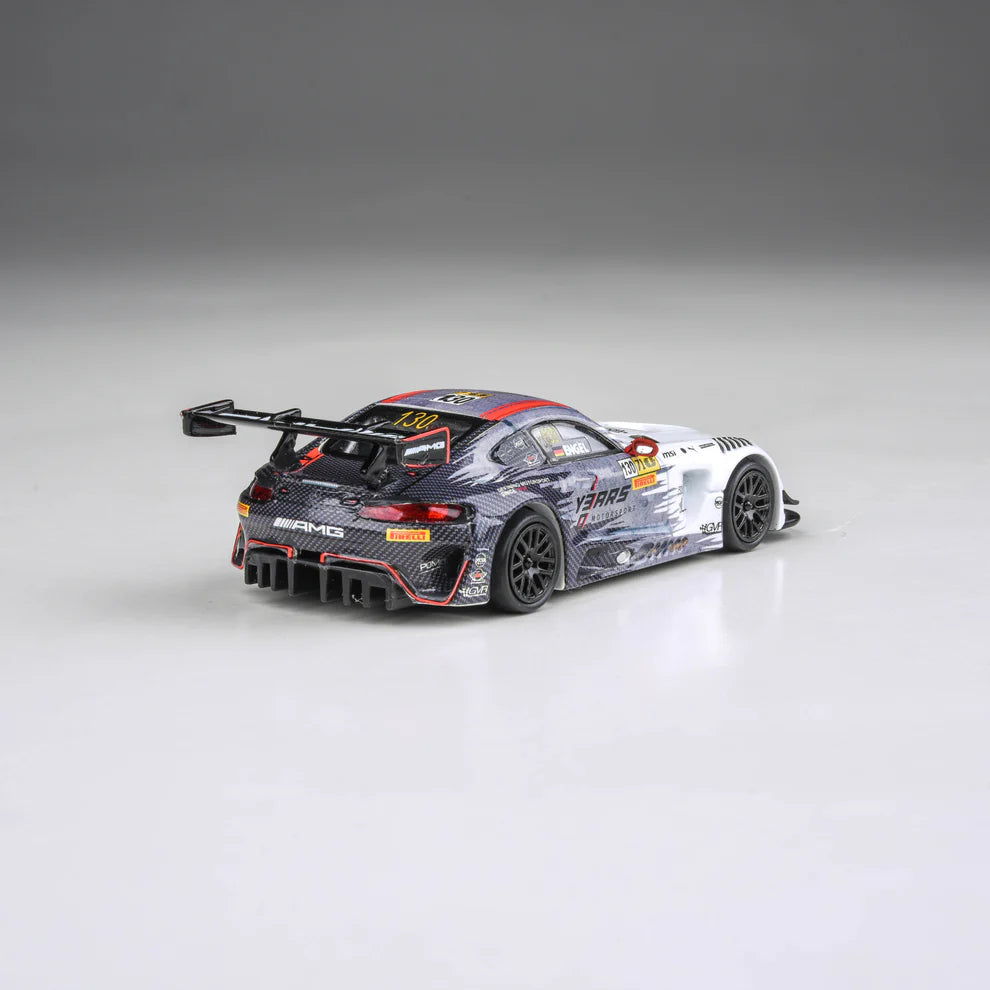 Para64 1/64 2024 Mercedes-AMG GT3 Macau FIA Gt World Cup GruppeM Racing #130 PI White & Grey - PA-56362