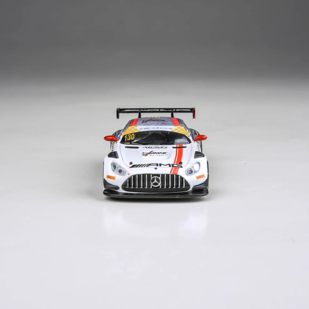 Para64 1/64 2024 Mercedes-AMG GT3 Macau FIA Gt World Cup GruppeM Racing #130 PI White & Grey - PA-56362