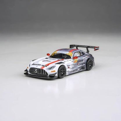Para64 1/64 2024 Mercedes-AMG GT3 Macau FIA Gt World Cup GruppeM Racing #130 PI White & Grey - PA-56362