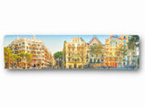 TurboPads 1/64 Barcelona Mat Diorama (Background Only)