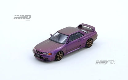 Inno64 1/64 Nissan Skyline GT-R (R32) Midnight Purple Australian Special Edition - IN64-R32-MP-AS