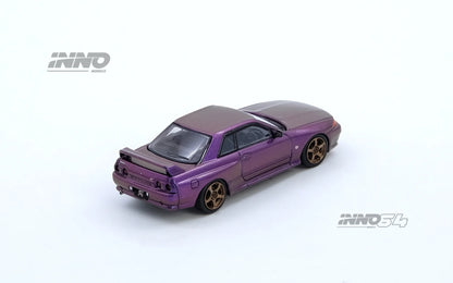 Inno64 1/64 Nissan Skyline GT-R (R32) Midnight Purple Australian Special Edition - IN64-R32-MP-AS
