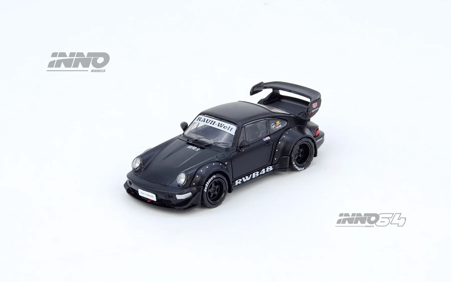 Inno64 1/64 RWB 964 Black Matt - IN64-RWB964-BM