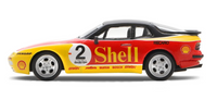 1/64 Tiny X Sparkmodel Shell Porsche 944 #2 ( Flat Headlights) Yellow