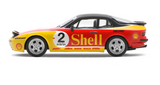 1/64 Tiny X Sparkmodel Shell Porsche 944 #2 / Adler Von Tirol Set ( Upright Headlights) Orange / White