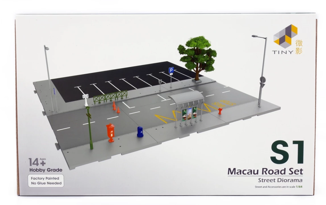 Tiny 1/64 City S1 Macau Road set