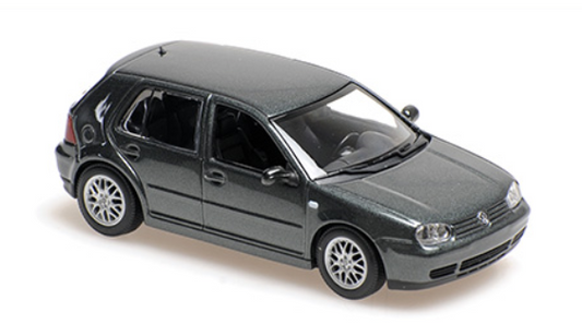 Minichamps 1/43 Volkswagen Golf IV 1999 Grey Metallic - 940 056060