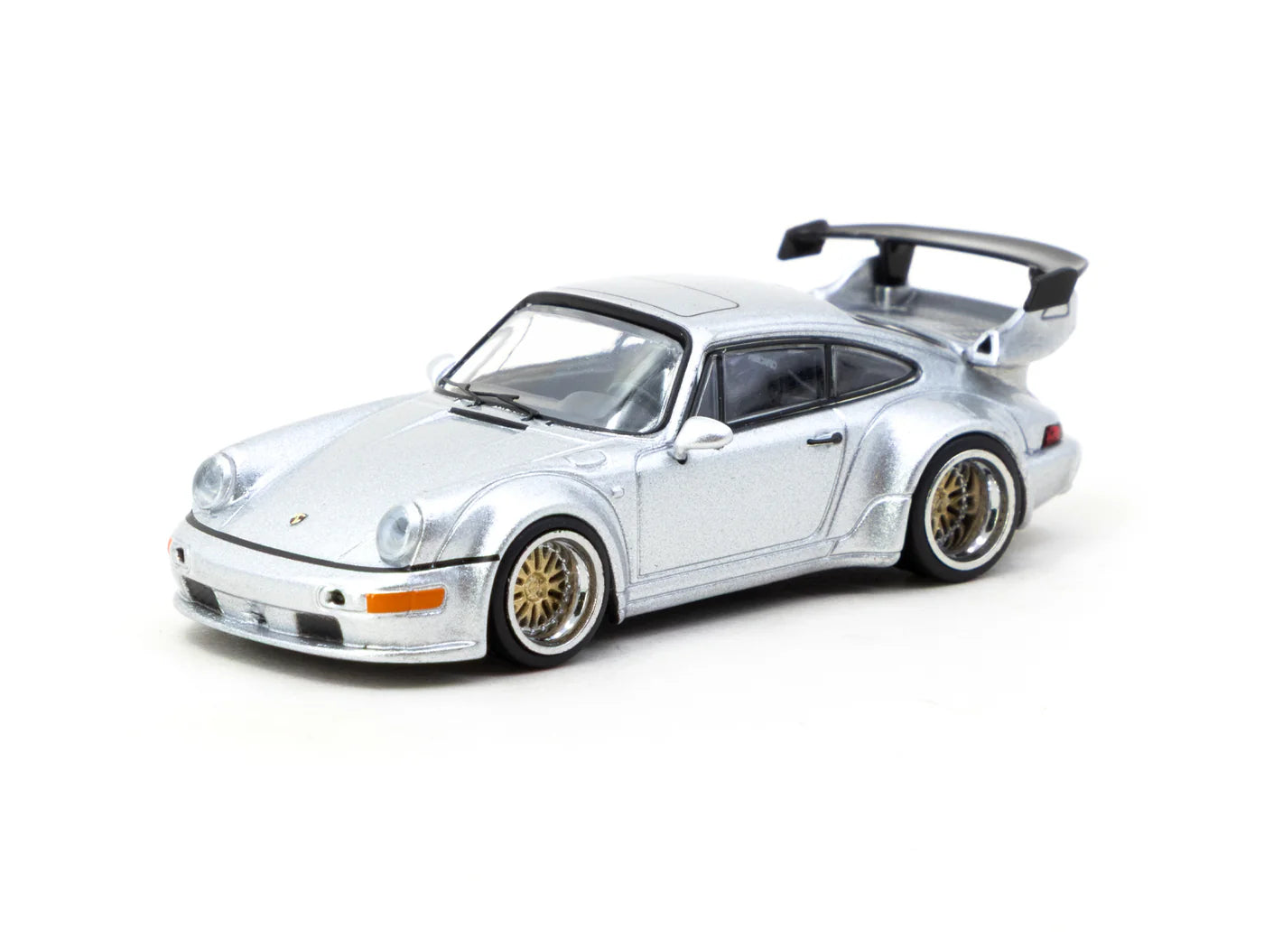 Tarmac Works 1/64 RWB 964 Silver - HOBBY64 - T64-037-SL