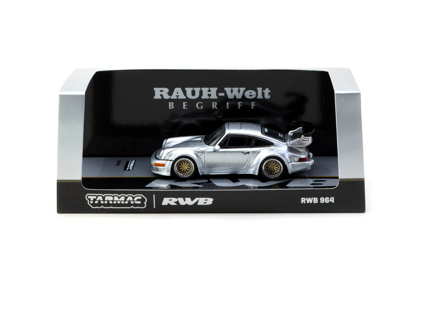 Tarmac Works 1/64 RWB 964 Silver - HOBBY64 - T64-037-SL