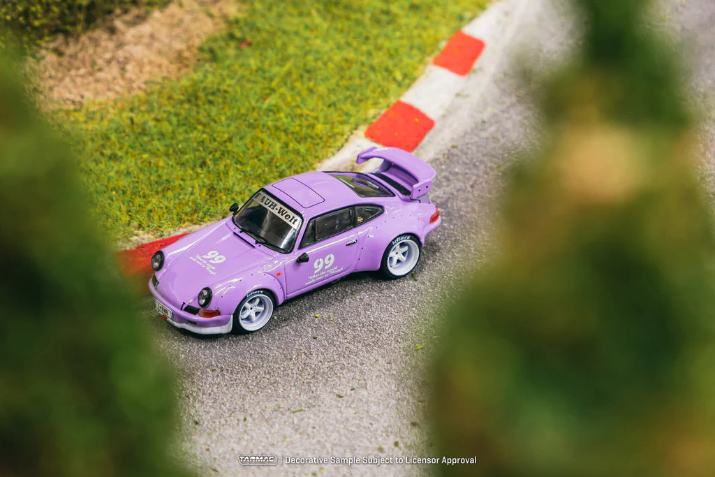 Tarmac Works 1/64 RWB Backdate Violetta idlers 12 hours 2016 - HOBBY64 Purple