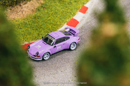 Tarmac Works 1/64 RWB Backdate Violetta idlers 12 hours 2016 - HOBBY64 Purple