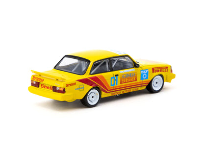 Tarmac Works 1/64 Volvo 240 Turbo Thai Group A Championship Bira Circuit Pattaya Winner 1988 #1 - HOBBY64 Yellow
