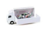 Tarmac Works 1/64 Toyota Supra GT JGTC 1995 #36 with Plastic Truck Packaging - HOBBY64