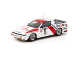 Tarmac Works 1/64 Mitsubishi Starion Macau Guia Race 1988 #5 - HOBBY64 White & Red