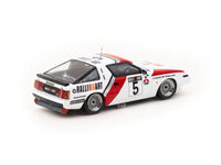 Tarmac Works 1/64 Mitsubishi Starion Macau Guia Race 1988 #5 - HOBBY64 White & Red