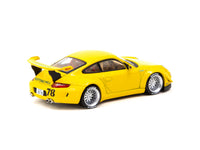 Tarmac Works 1/64 Porsche RWB 997 NOTTING HILL - ROAD64 Yellow