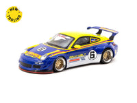 Tarmac Works 1/64 RWB 997 FuelFest Tokyo 2023 - HOBBY64 Blue & Yellow