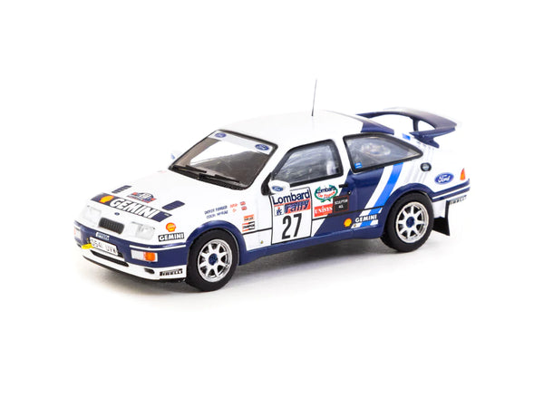 Tarmac Works hobby64 1/64  Ford Sierra RS Cosworth RAC Rally 1989 #27 White