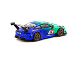 Tarmac Works 1/64 Porsche 911 GT3 R Nürburgring 24h 2019 #44 - HOBBY64 Green & Blue