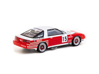 Tarmac Works 1/64 Toyota Supra Turbo (MA70) ETCC 1987 #15- HOBBY64 White & Red