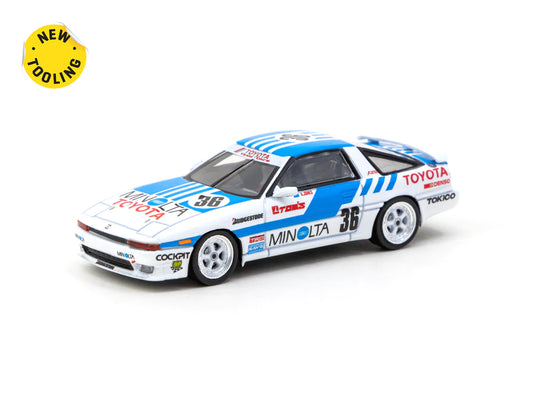 Tarmac Works hobby64 1/64 Toyota Supra Macau Guia Race 1987 #36 White & Blue