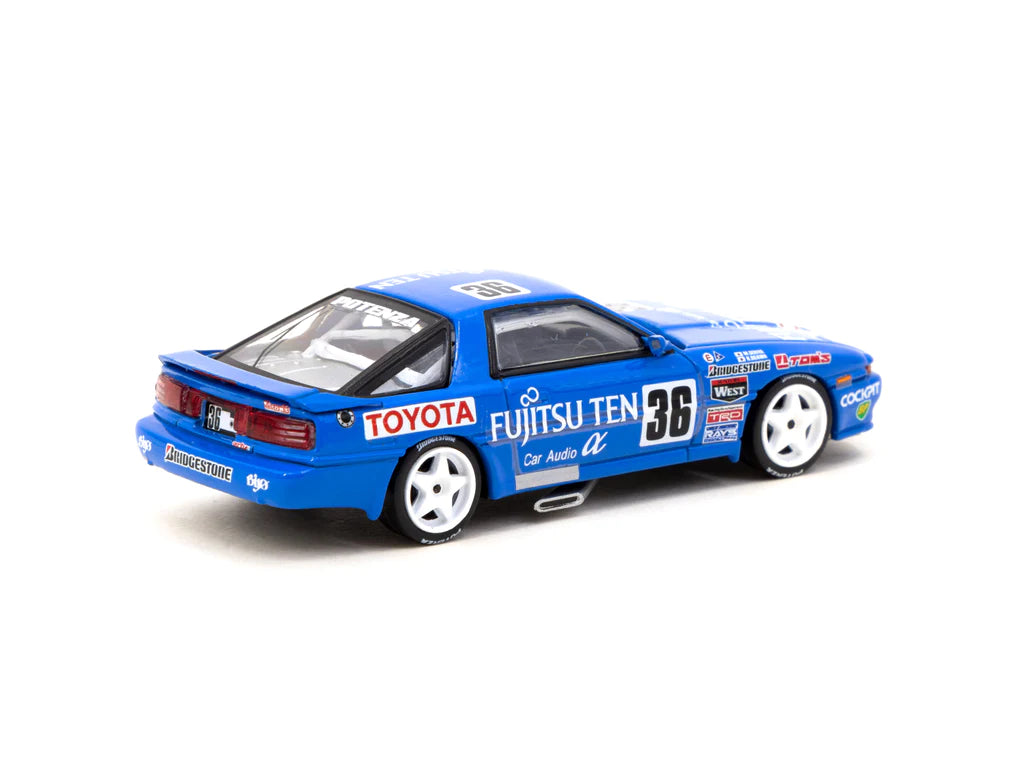 Tarmac Works 1/64 Toyota Supra Turbo (MA70) JTC 1990 #36 - HOBBY64