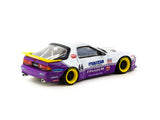 Tarmac Works 1/64 Pandem Mazda RX-7 FC3S White / purple - HOBBY64