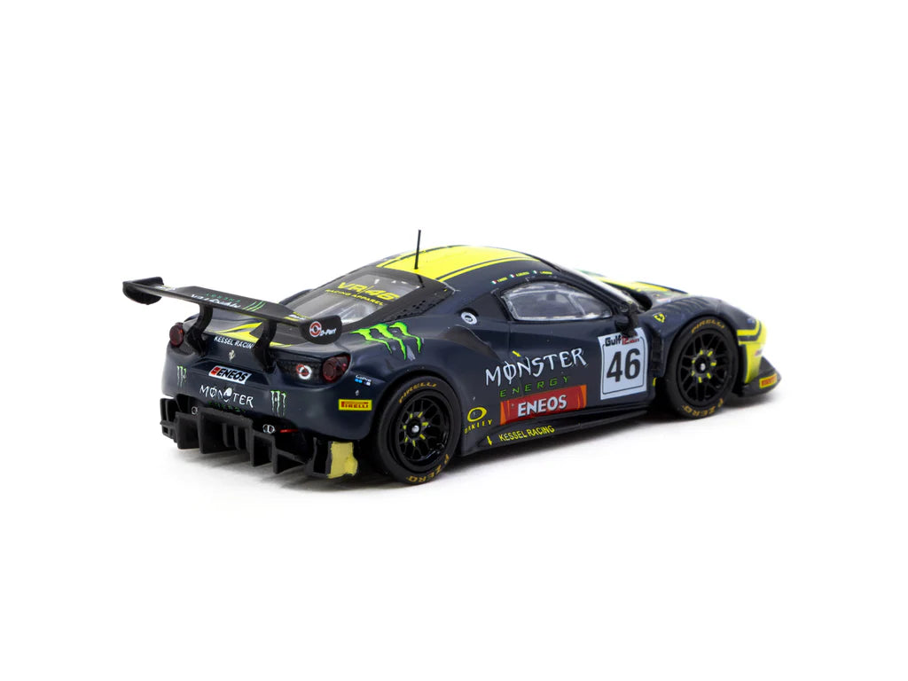 Tarmac Works X iXO Models 1/64 Ferrari 488 GT3 Gulf 12 Hours 2019 n.46 – HOBBY64 - T64-072-19GUF46 - Damaged Box
