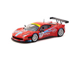 Tarmac Works X iXO Models 1/64 Ferrari 458 Italia GT3 FIA GT3 Europe 2011 #51 - Hobby64 red