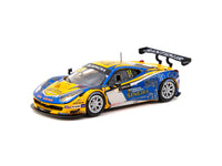 Tarmac Works X iXO Models 1/64 Ferrari 458 Italia GT3 GT Asia 2016 #12 - HOBBY64 Yellow