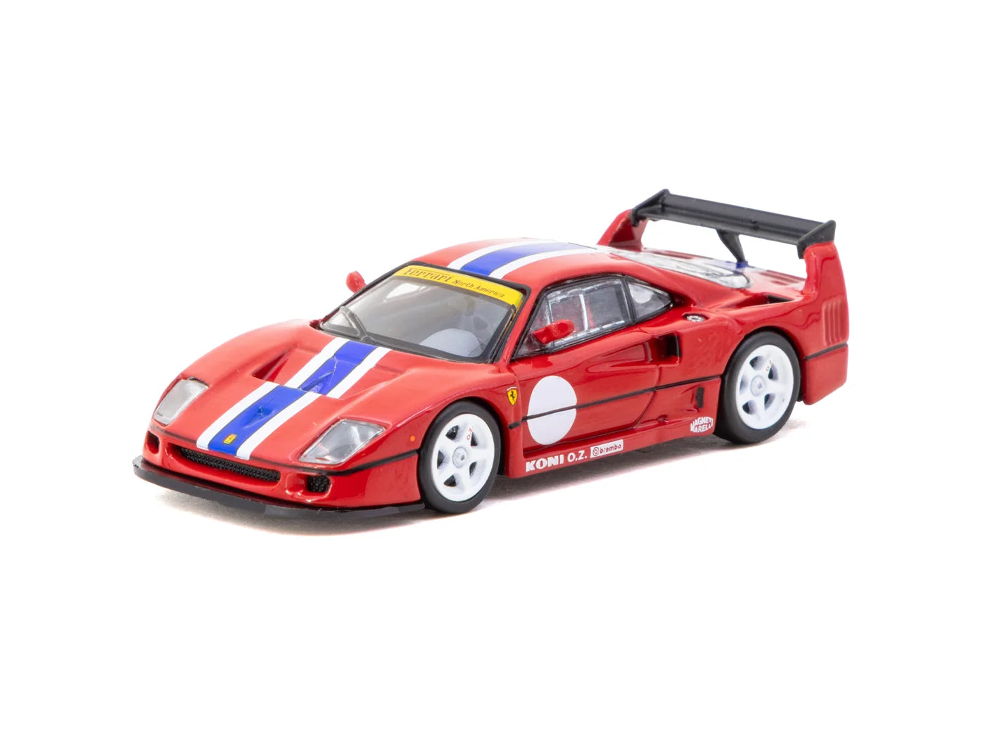 Tarmac Works x iXO Models 1/64 Ferrari F40 LM Red HOBBY64 Red - T64-075-RE2