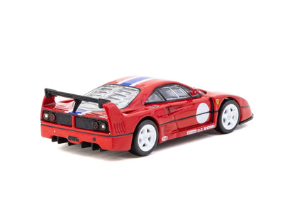 Tarmac Works x iXO Models 1/64 Ferrari F40 LM Red HOBBY64 Red - T64-075-RE2