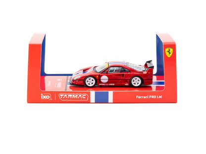 Tarmac Works x iXO Models 1/64 Ferrari F40 LM Red HOBBY64 Red - T64-075-RE2