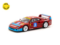 Tarmac Works X iXO Models 1/64 Ferrari F40 GT Italian GT Championship 1992 #2 - HOBBY64 Red
