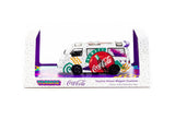 Tarmac Works 1/64 Toyota Hiace Wagon Custom Coca-Cola Delivery Van - HOBBY64 White