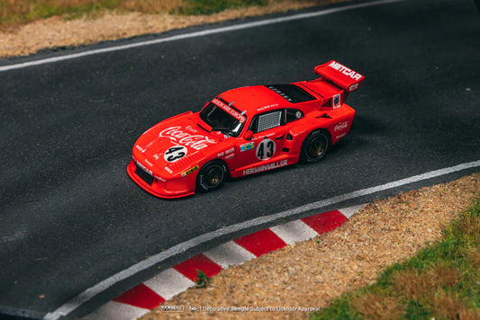 Tarmac Works X iXO Models 1/64 Porsche 935 K3 24h of Le Mans 1981 n43 Coca-Cola - HOBBY64 Red - T64-079-81LM43