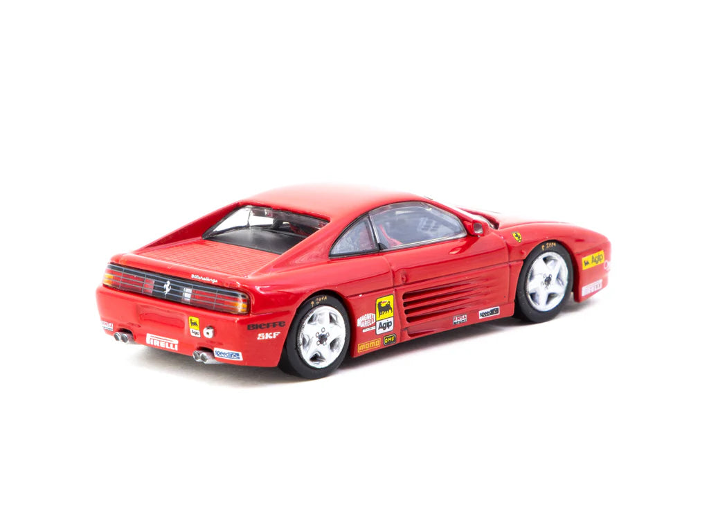 Tarmac Works 1/64 Ferrari 348 Challenge Presentation - HOBBY64 Red