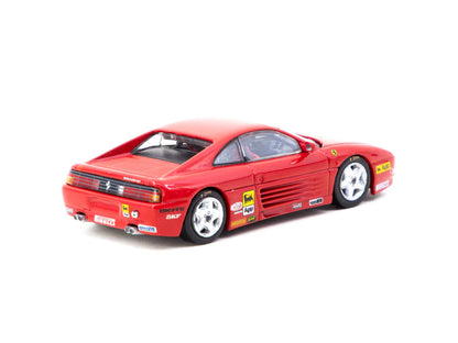 Tarmac Works 1/64 Ferrari 348 Challenge Presentation - HOBBY64 Red