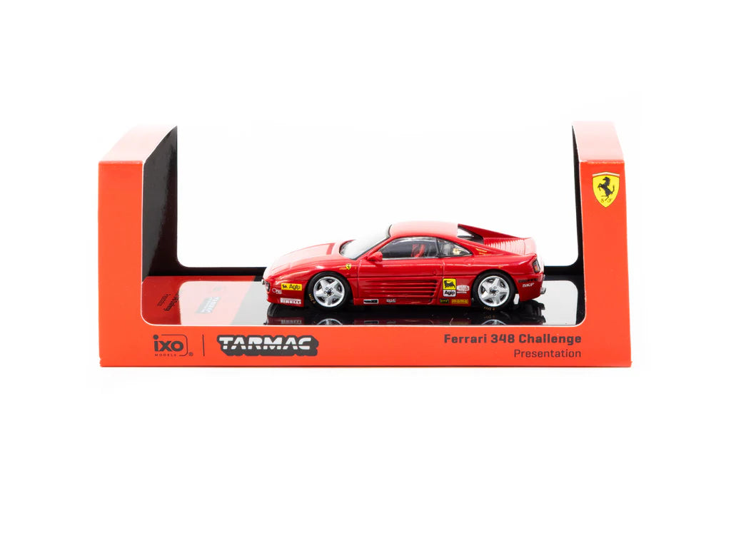Tarmac Works 1/64 Ferrari 348 Challenge Presentation - HOBBY64 Red