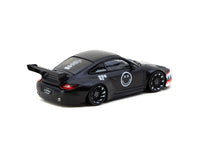 Tarmac Works 1/64 Old & New Porsche 997 Matte Black - HOBBY64