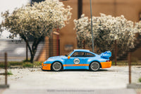 Tarmac Works 1/64 Porsche 993 Remastered By Gunther Werks Blue / Orange - HOBBY64