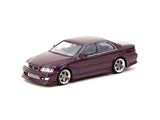 Tarmac Works 1/64  VERTEX Toyota Chaser JZX100 Purple Metallic - GLOBAL64