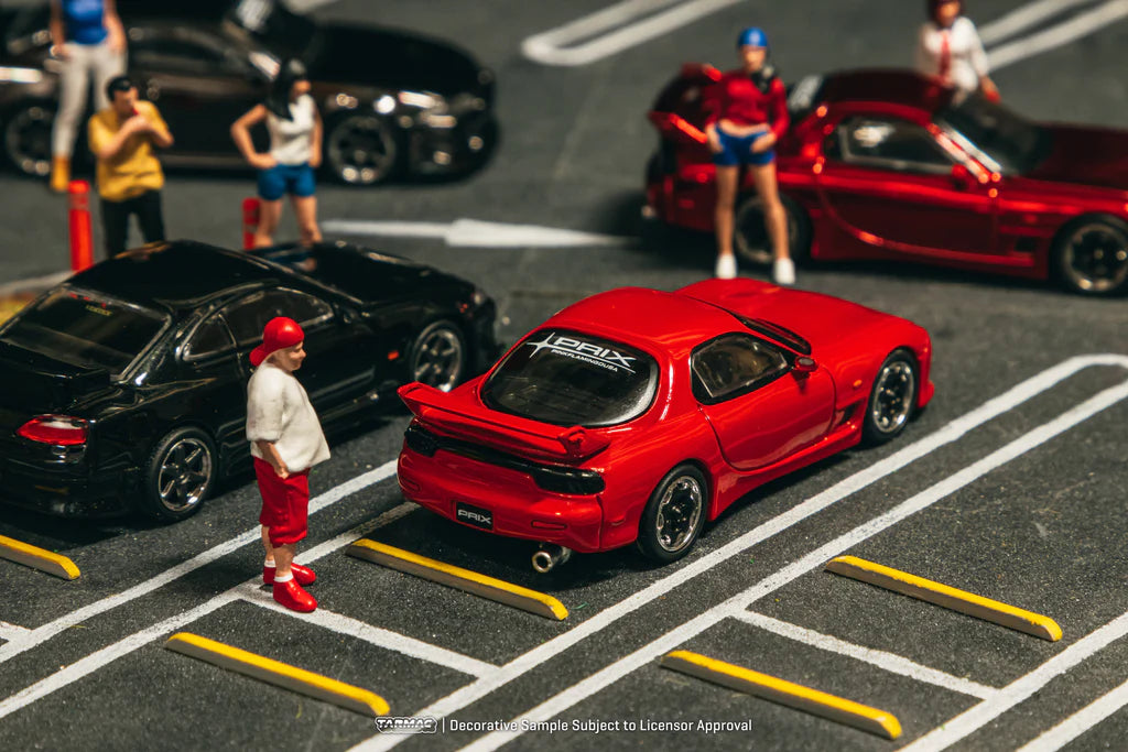 Tarmac Works 1/64 Mazda RX-7 (FD3S) Mazdaspeed A-Spec ESDER - GLOBAL64 Red