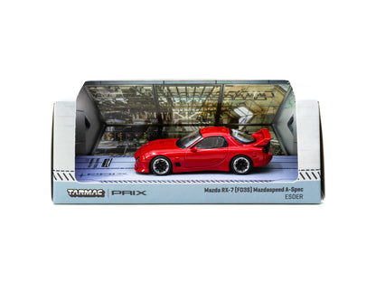 Tarmac Works 1/64 Mazda RX-7 (FD3S) Mazdaspeed A-Spec ESDER - GLOBAL64 Red